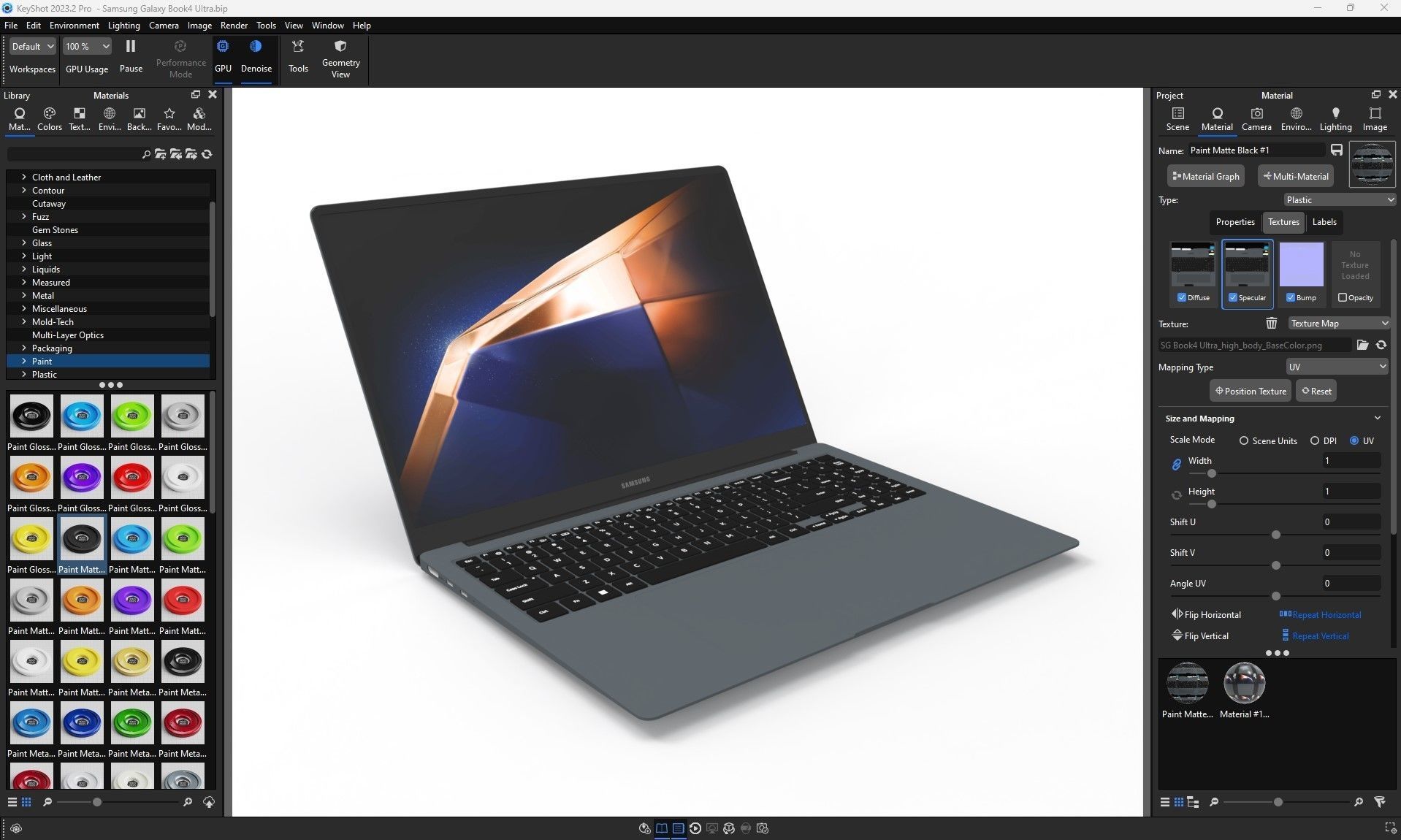 Samsung Galaxy Book 4 Ultra Low-poly 3D model_19