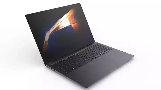 Samsung Galaxy Book 4 Ultra Low-poly 3D model