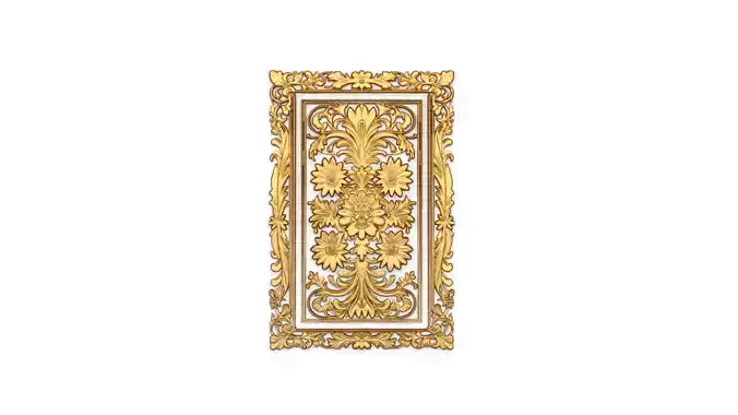 classical door decor 04 