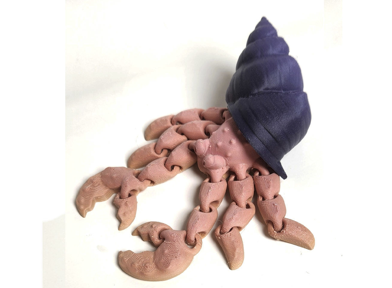 Articulated Crab Model 3D print model_3