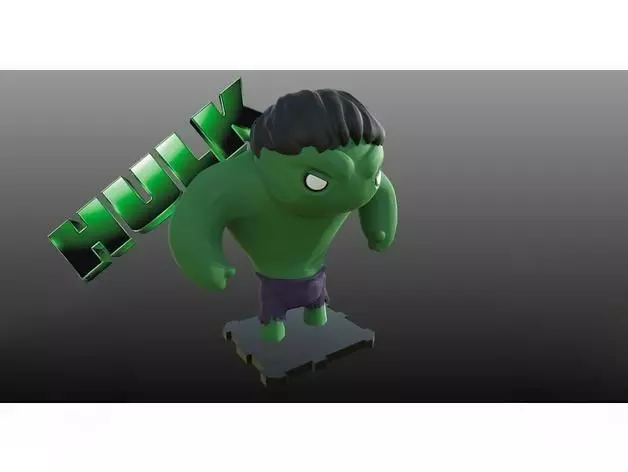 The Hulk 3D Printing Masterpiece 3D print model