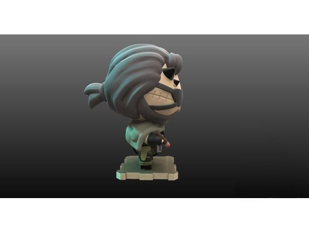 Metal 3D Printed Sculpture 3D print model_3