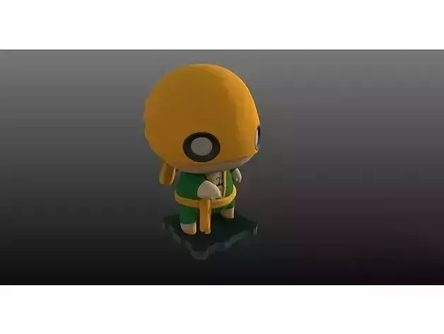 Iron Fist 3D Printed Artwork