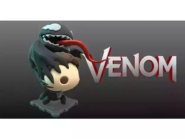 Marvel Venom 3D Printing Masterpiece