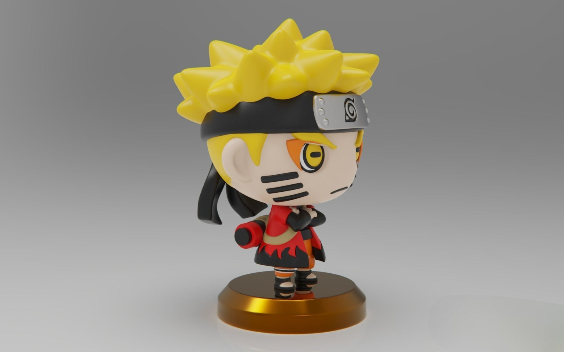 Naruto 3D Printing Creation 3D print model_1