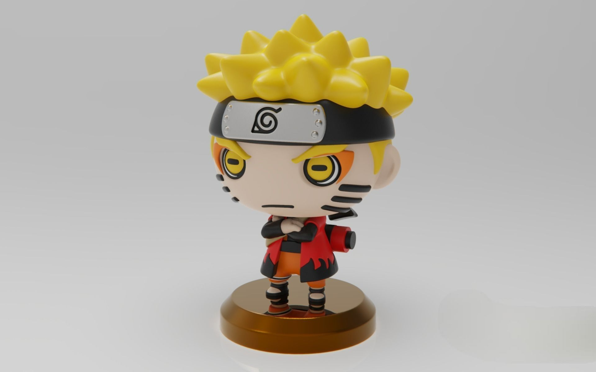 Naruto 3D Printing Creation 3D print model_3