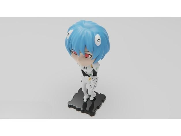 Rei Ayanami 3D Printing Masterpiece 3D print model_3