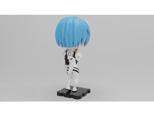 Rei Ayanami 3D Printing Masterpiece 3D print model_2