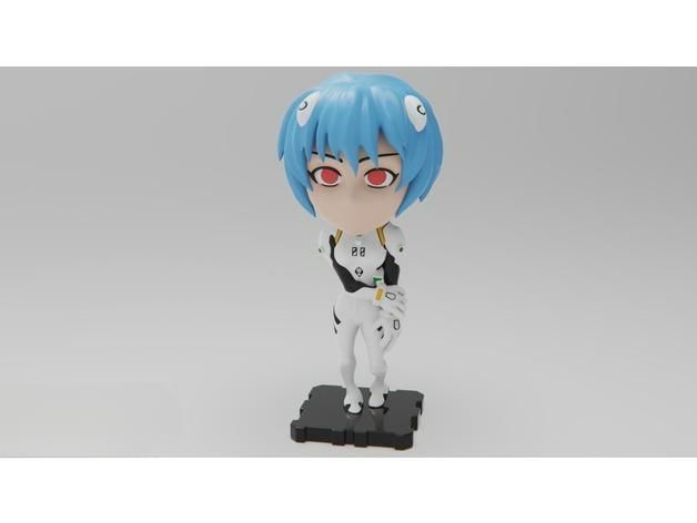 Rei Ayanami 3D Printing Masterpiece 3D print model_1