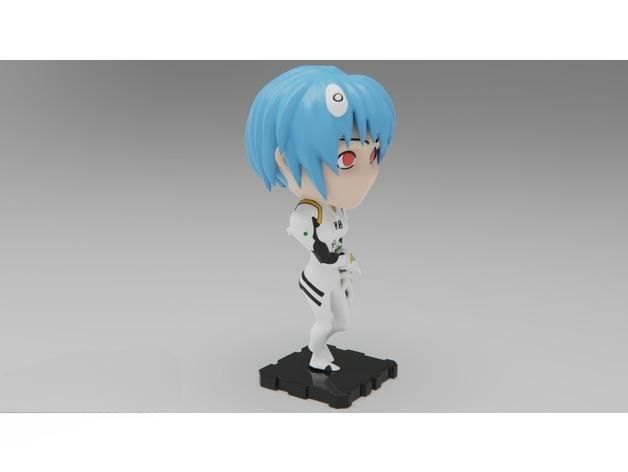Rei Ayanami 3D Printing Masterpiece 3D print model_4