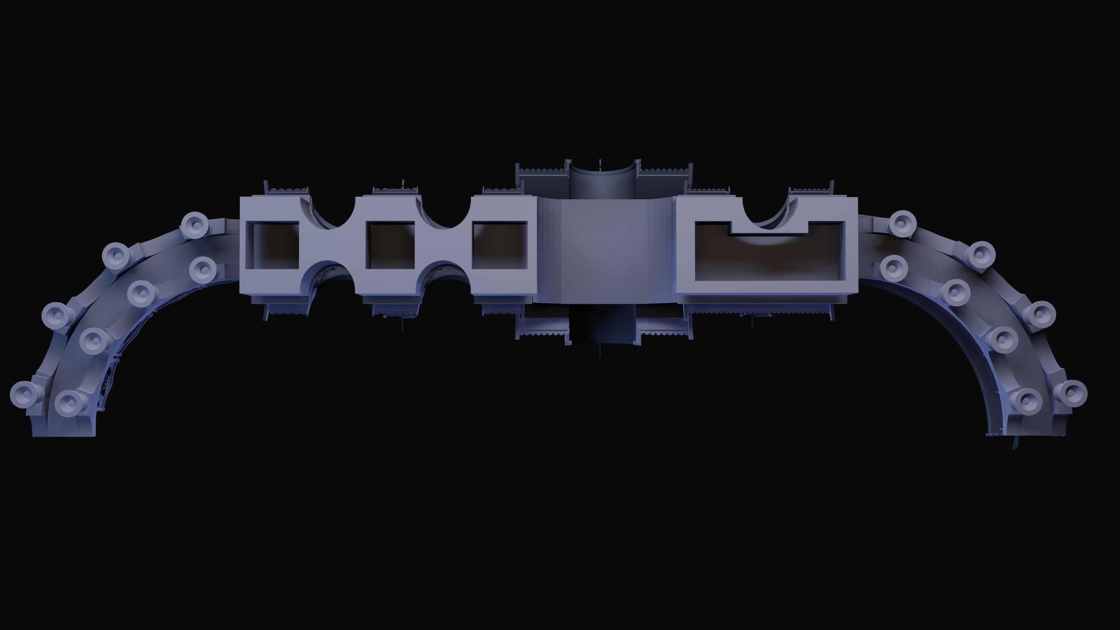 Rivendell Lookout Building 3D print model_4