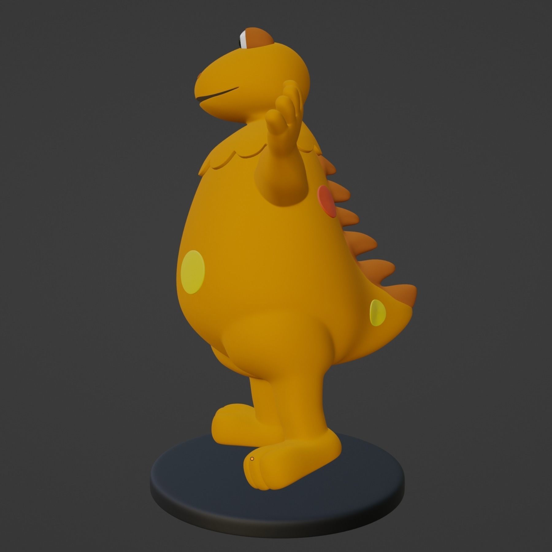 Casimir la figurine 3D print model_7