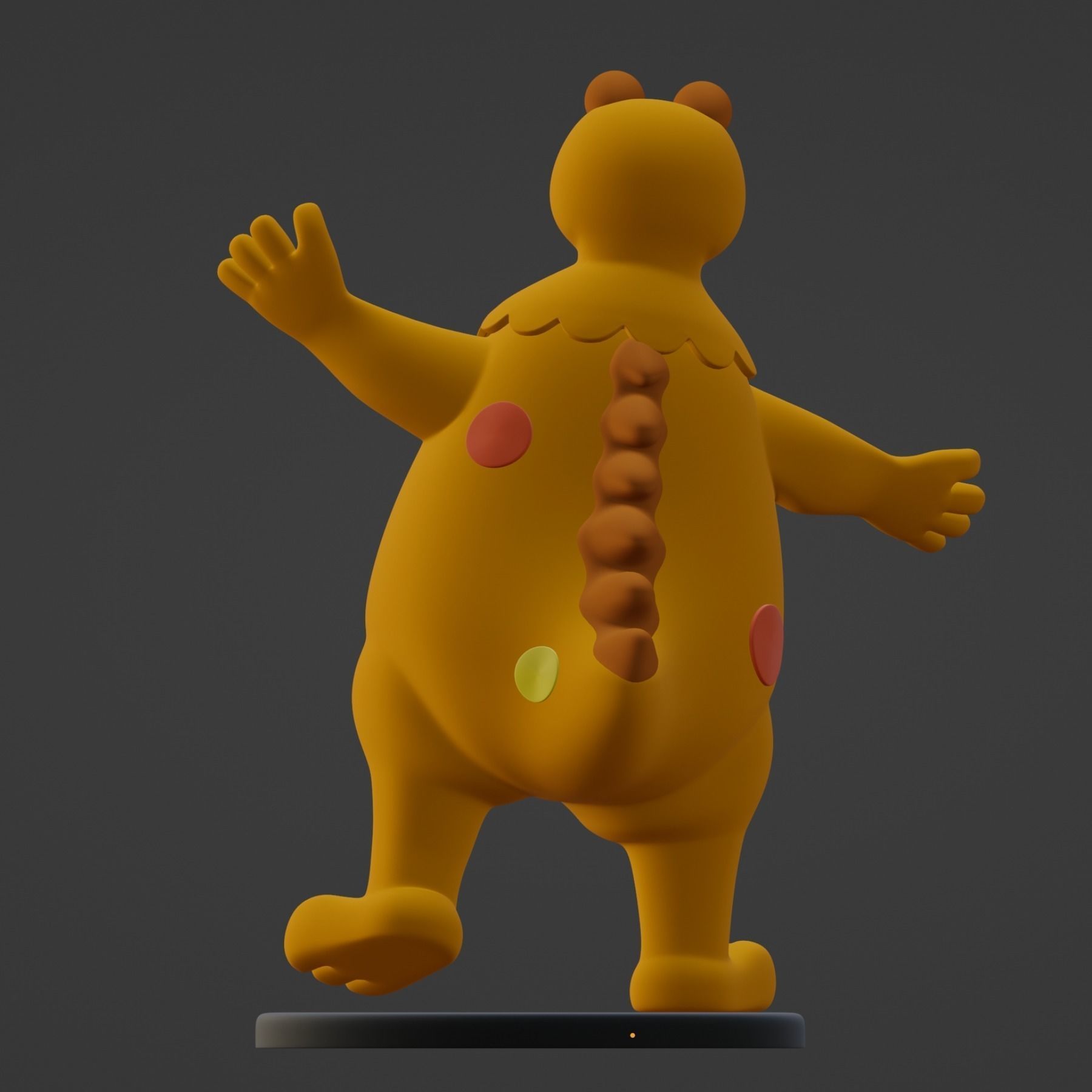 Casimir la figurine 3D print model_8