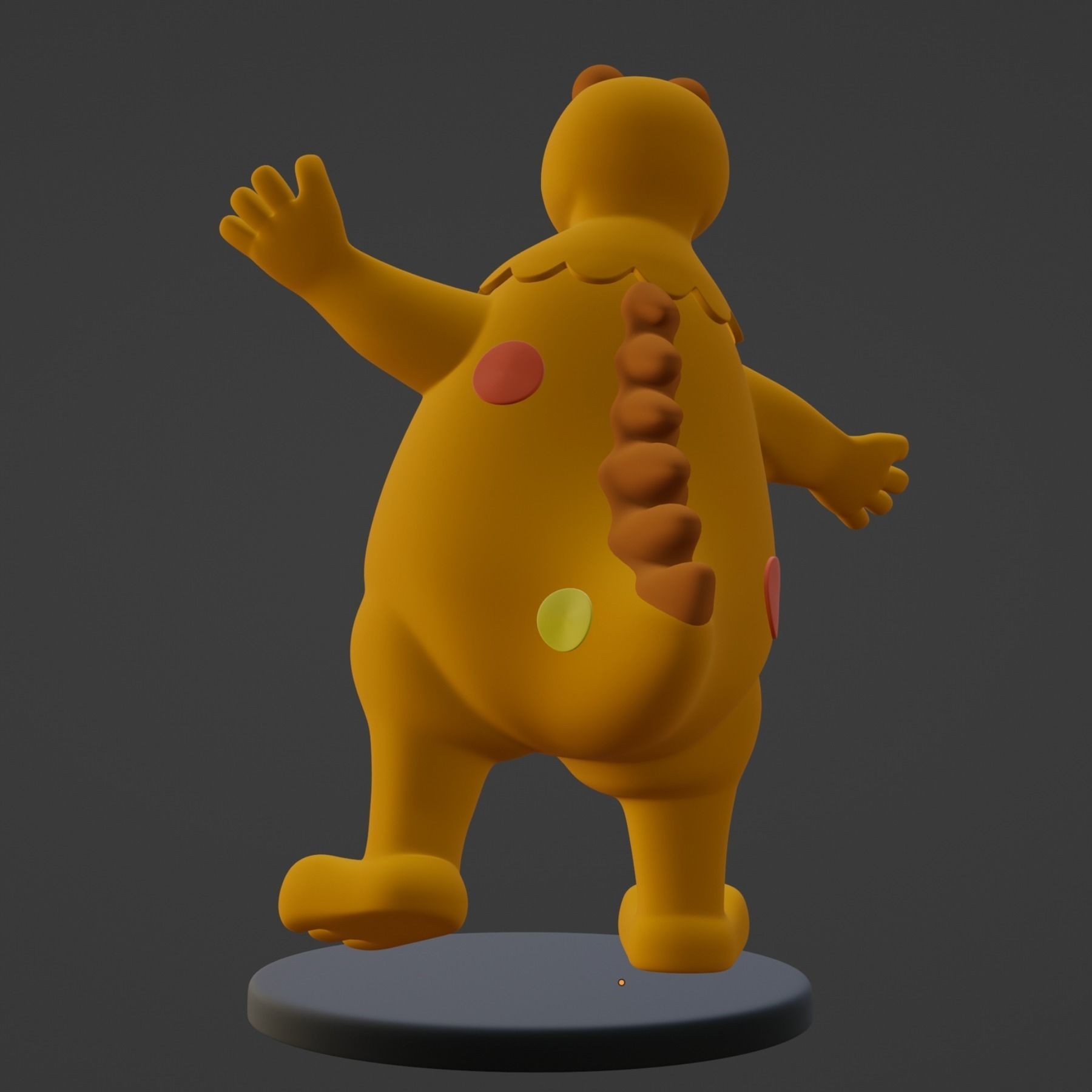 Casimir la figurine 3D print model_4