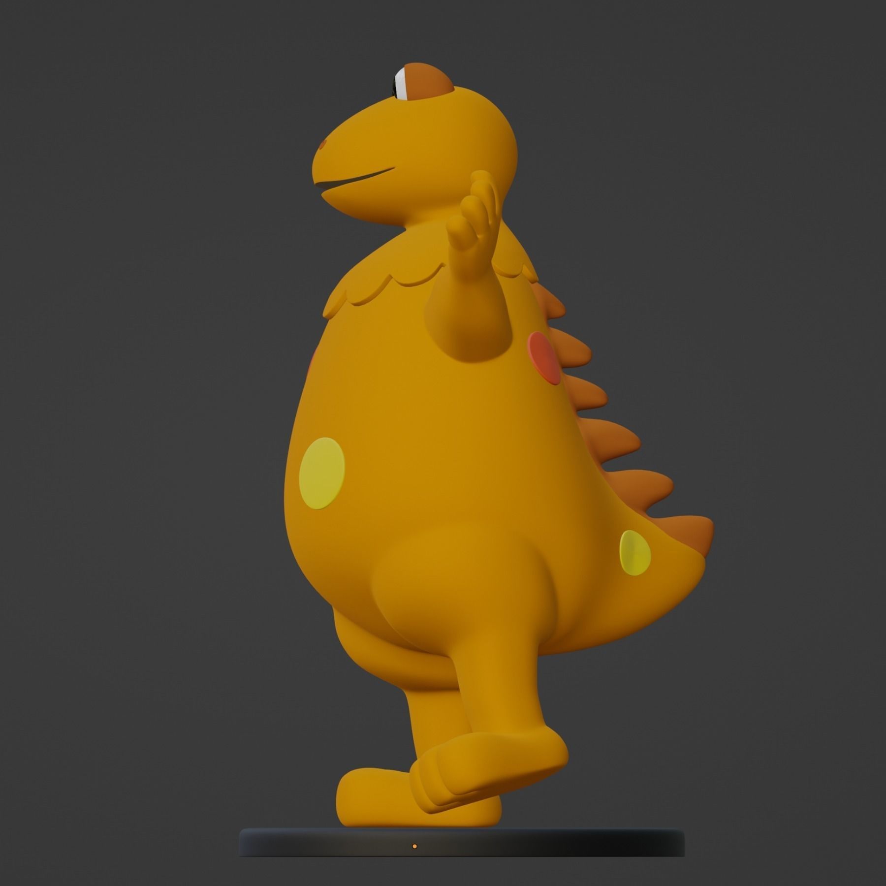 Casimir la figurine 3D print model_5