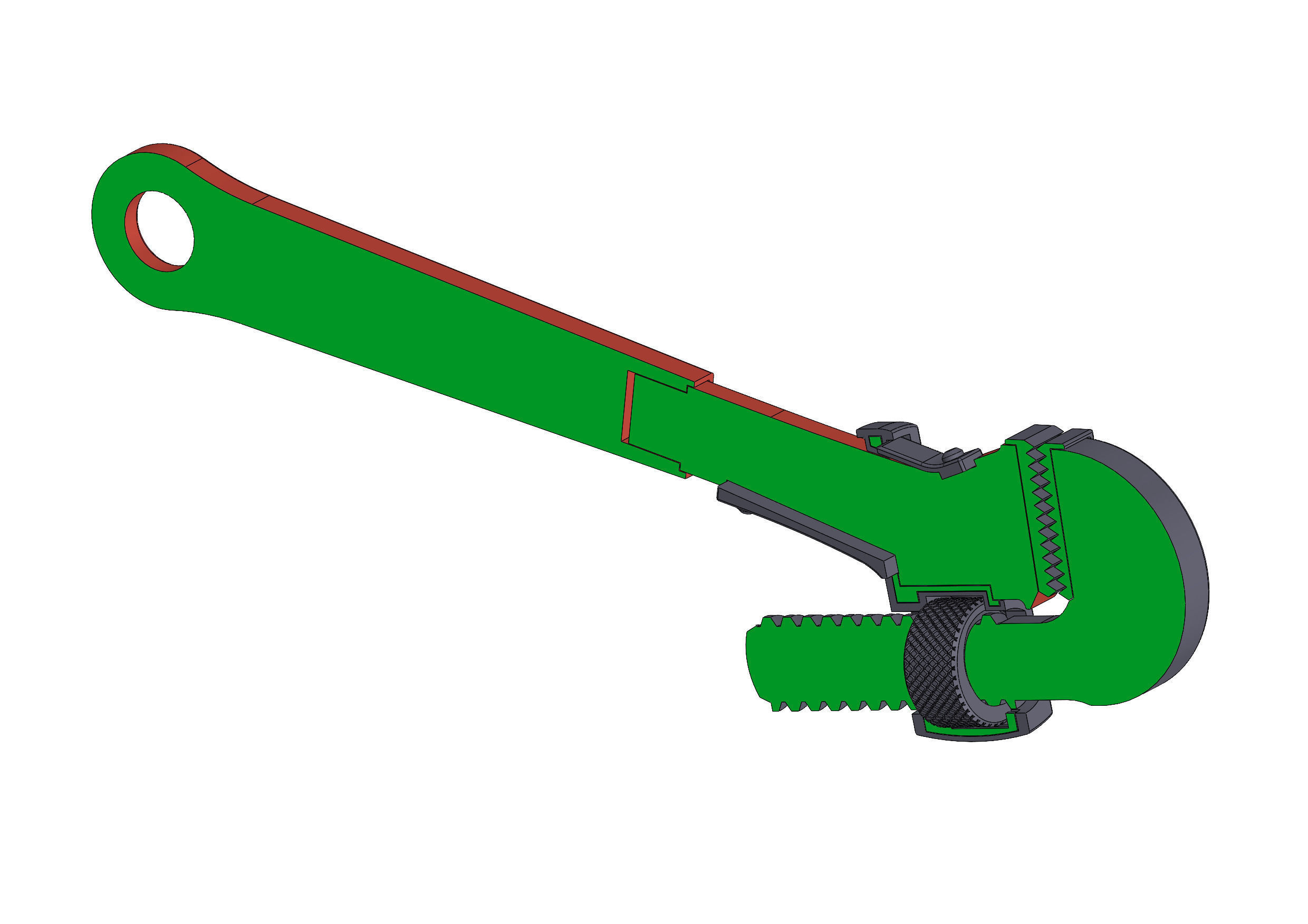 Wrench - BioShock - STL CAD bundle - Commercial Use 3D print model_13