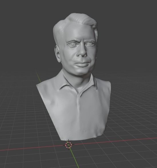 Sean Michael Carroll  3D print model_1