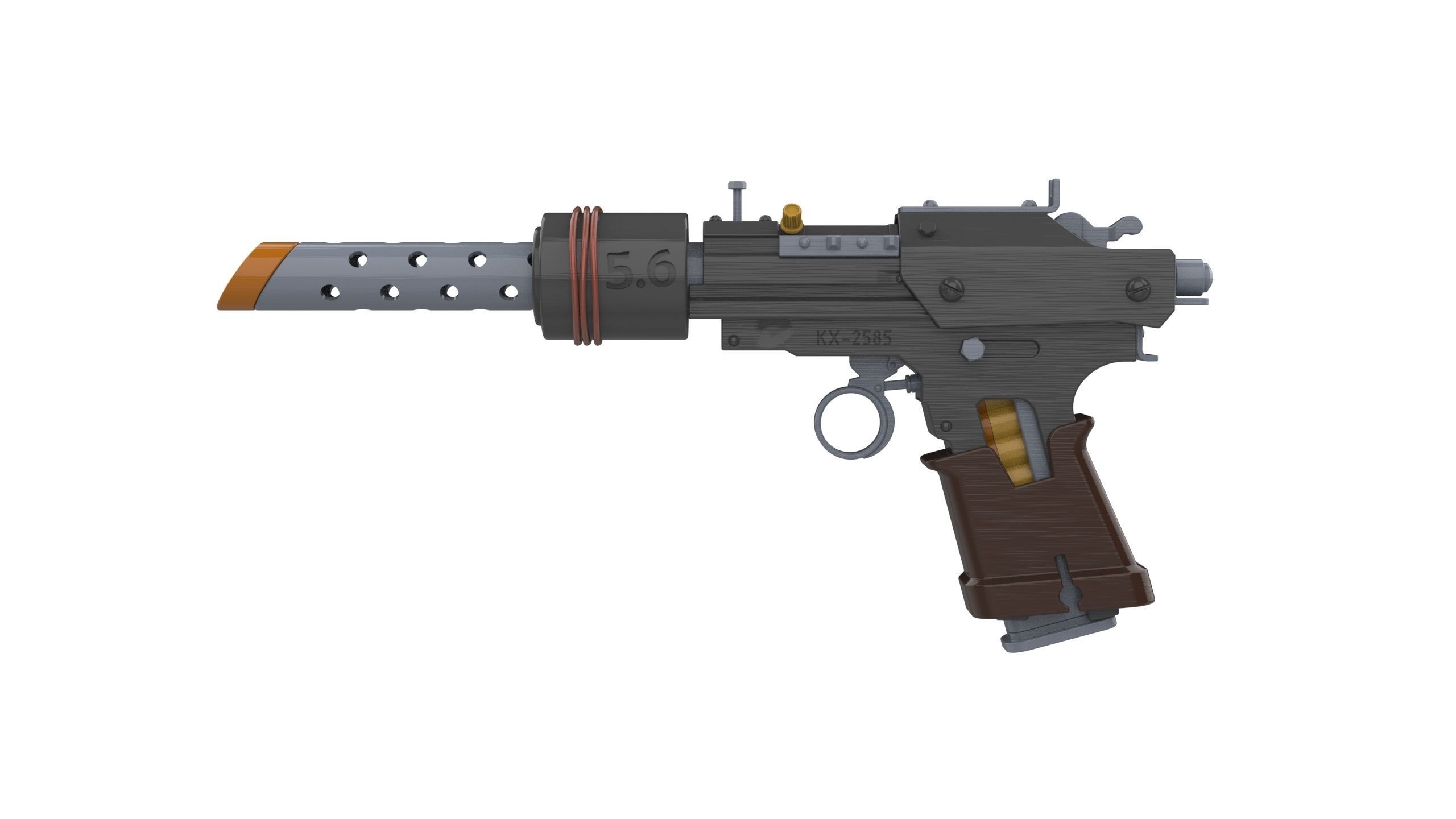 ABSATZ-2 - Atomic Heart - STL CAD bundle - Personal Use 3D print model_3