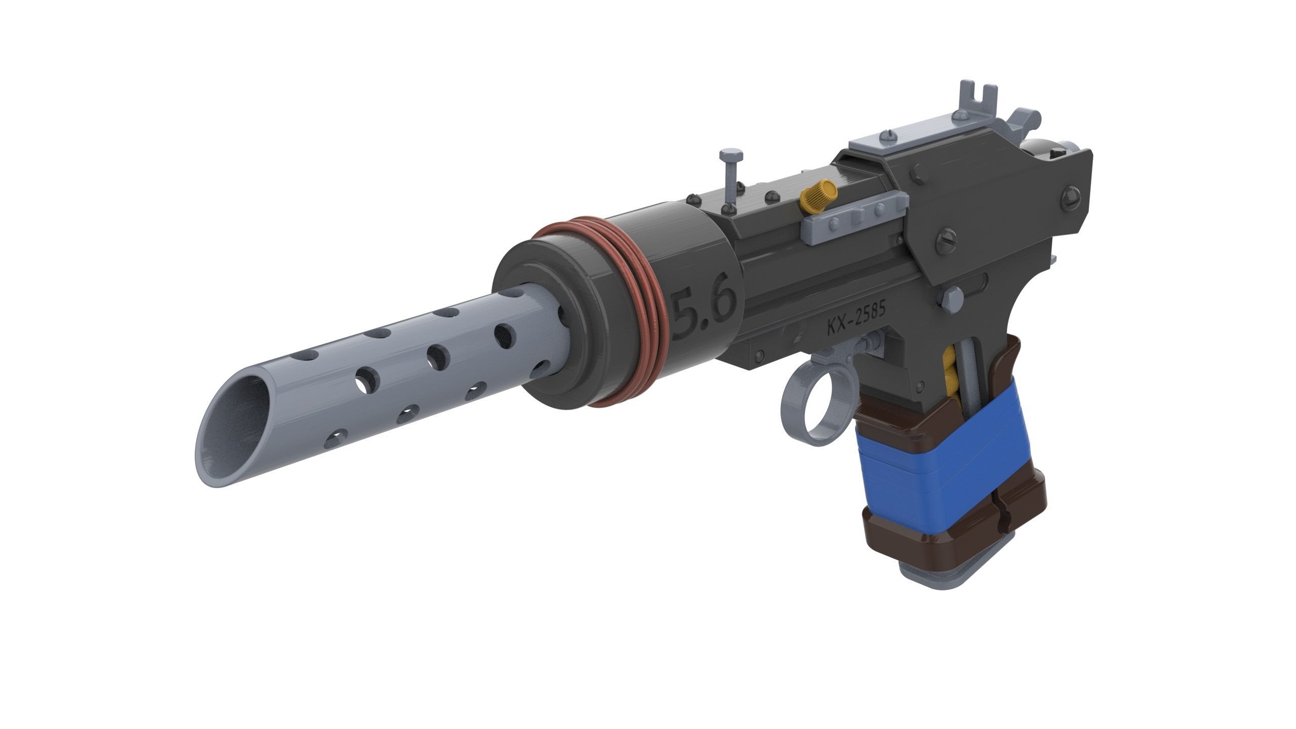 ABSATZ-2 - Atomic Heart - STL CAD bundle - Personal Use 3D print model_17