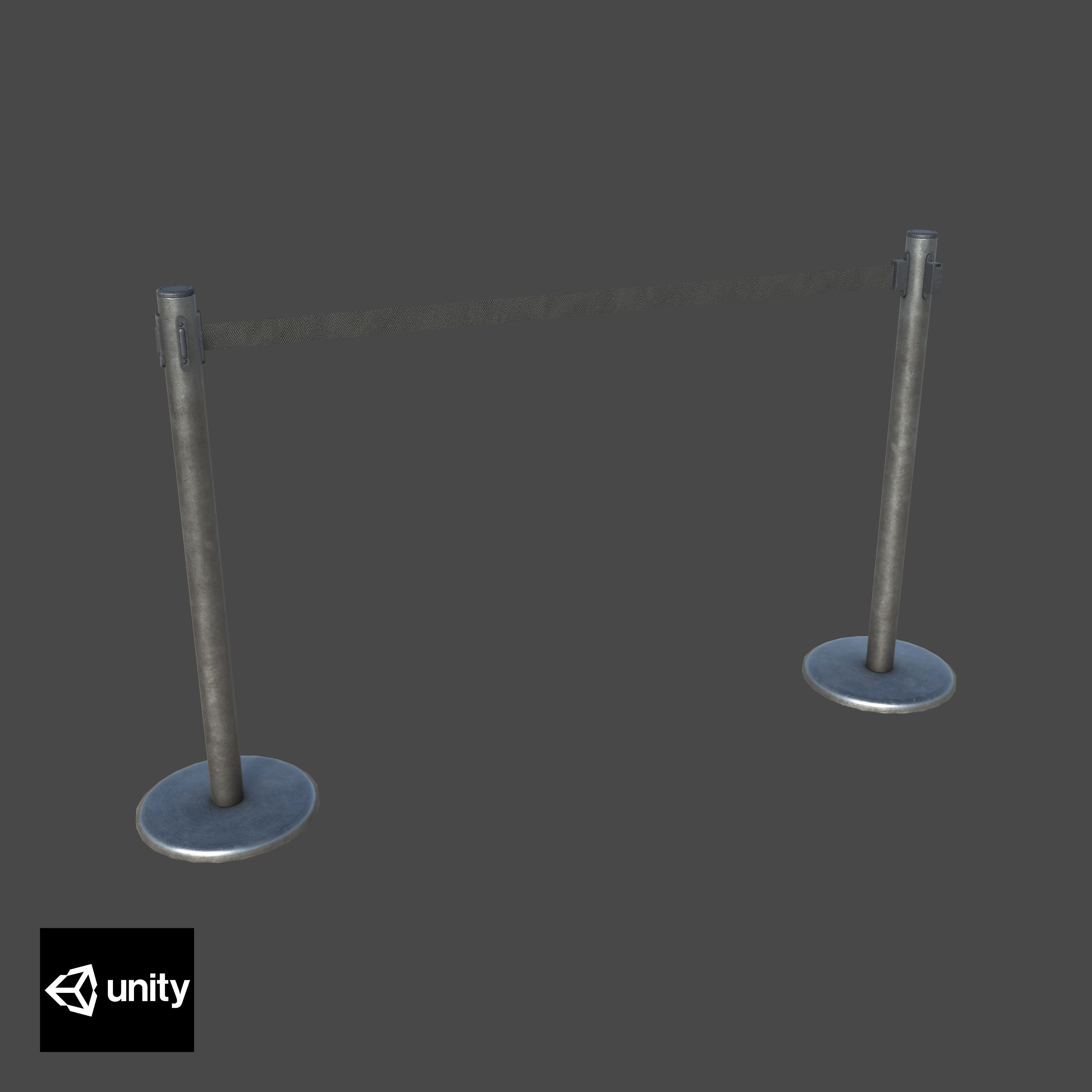 Line Dividers Low-poly 3D model_12