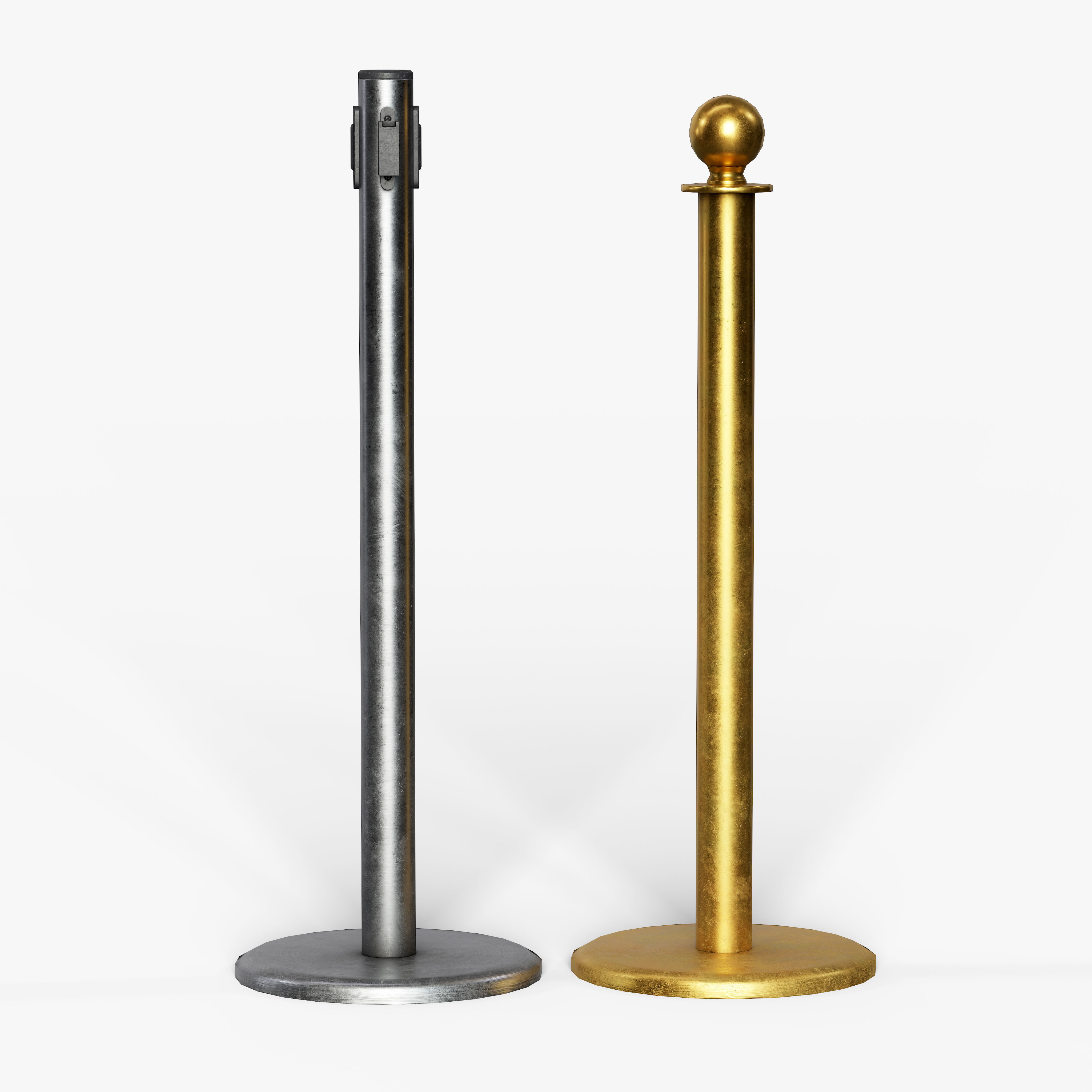 Line Dividers Low-poly 3D model_7