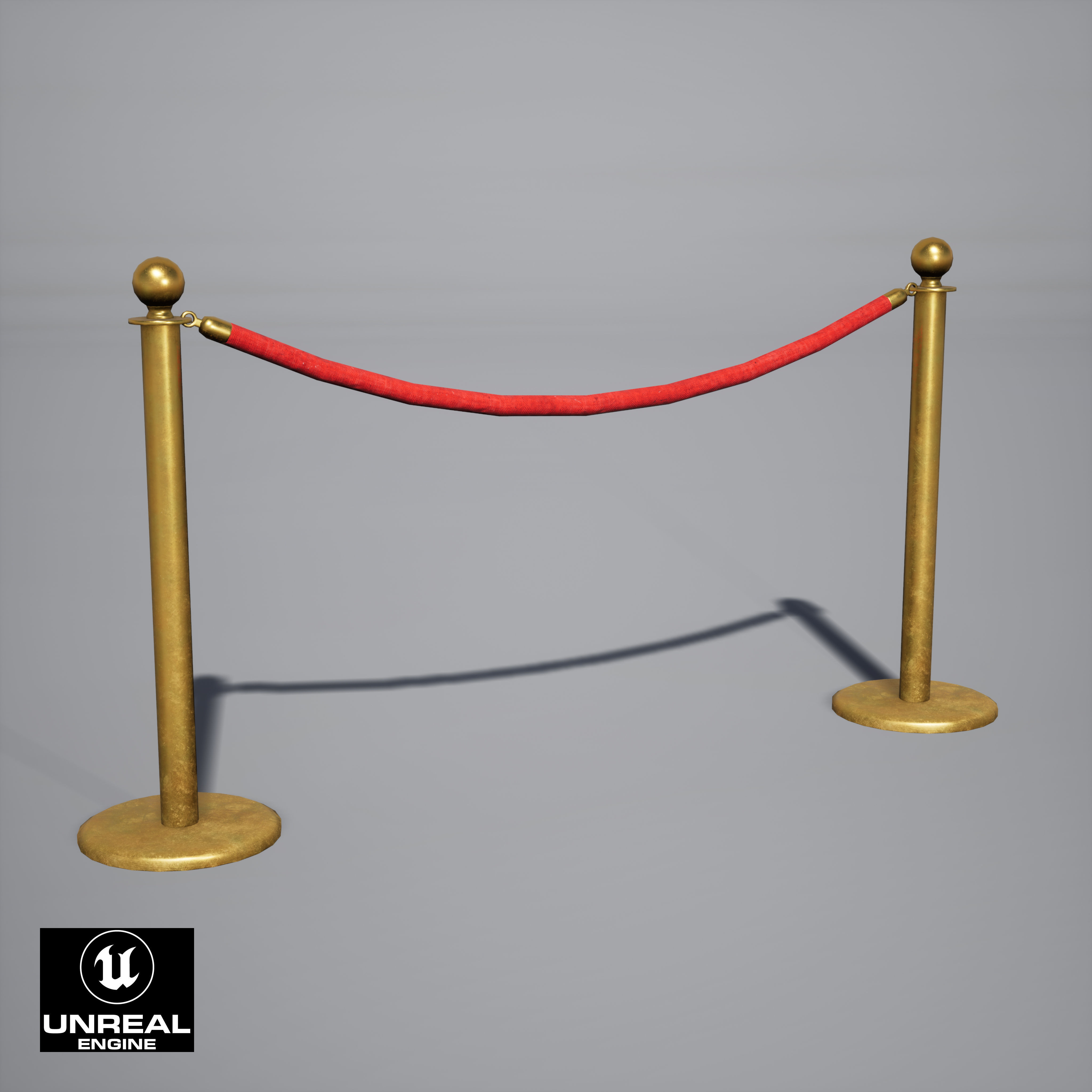Line Dividers Low-poly 3D model_15