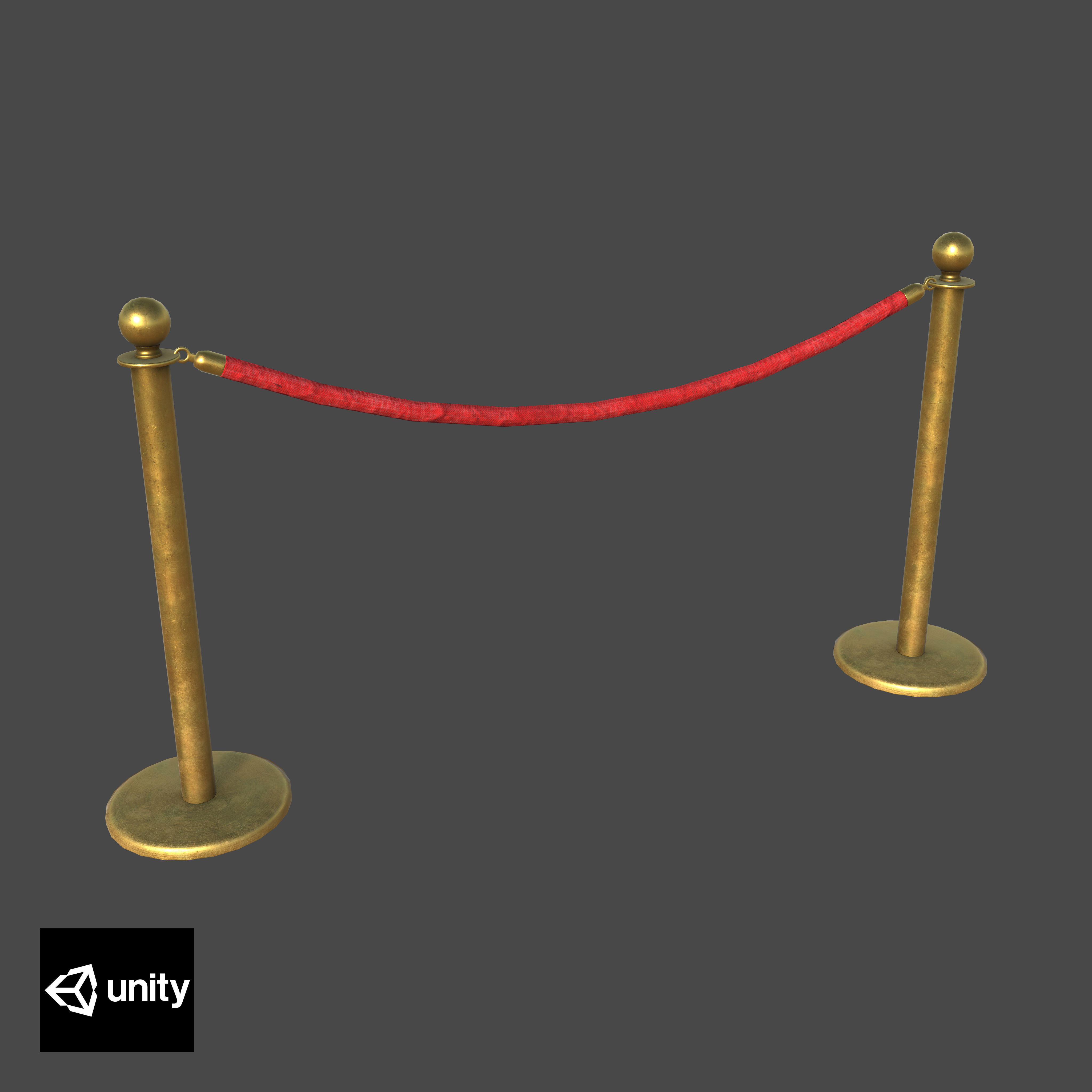 Line Dividers Low-poly 3D model_13