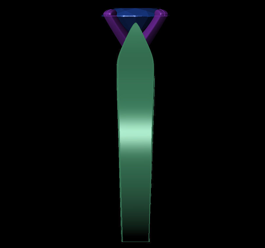OVAL 0-75-CT Flat Profile Round Shank Width 3-00mm 3D print model_14