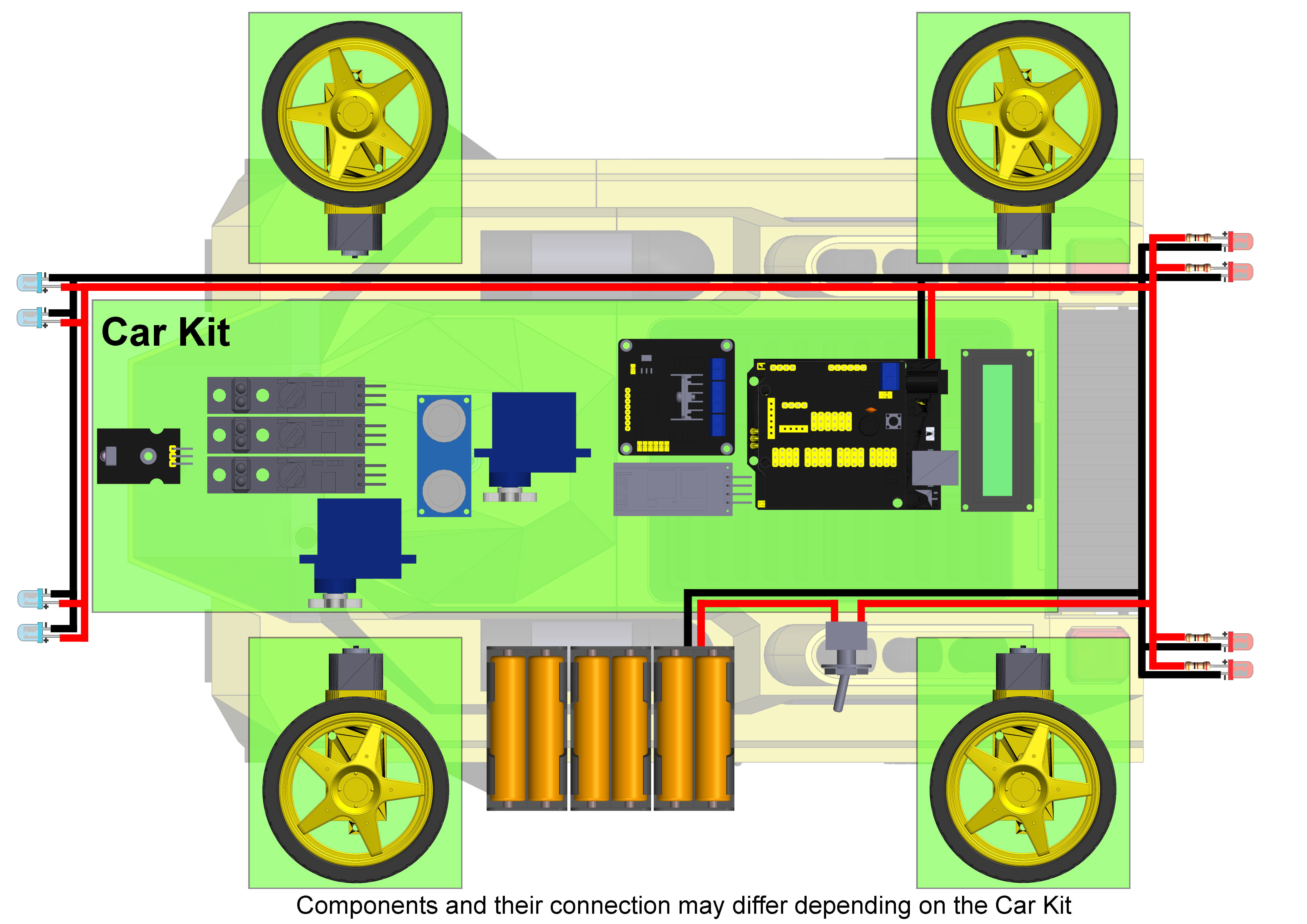 Pathfinder - Housing for RC Car - STL and CAD - Commercial Use 3D print model_25