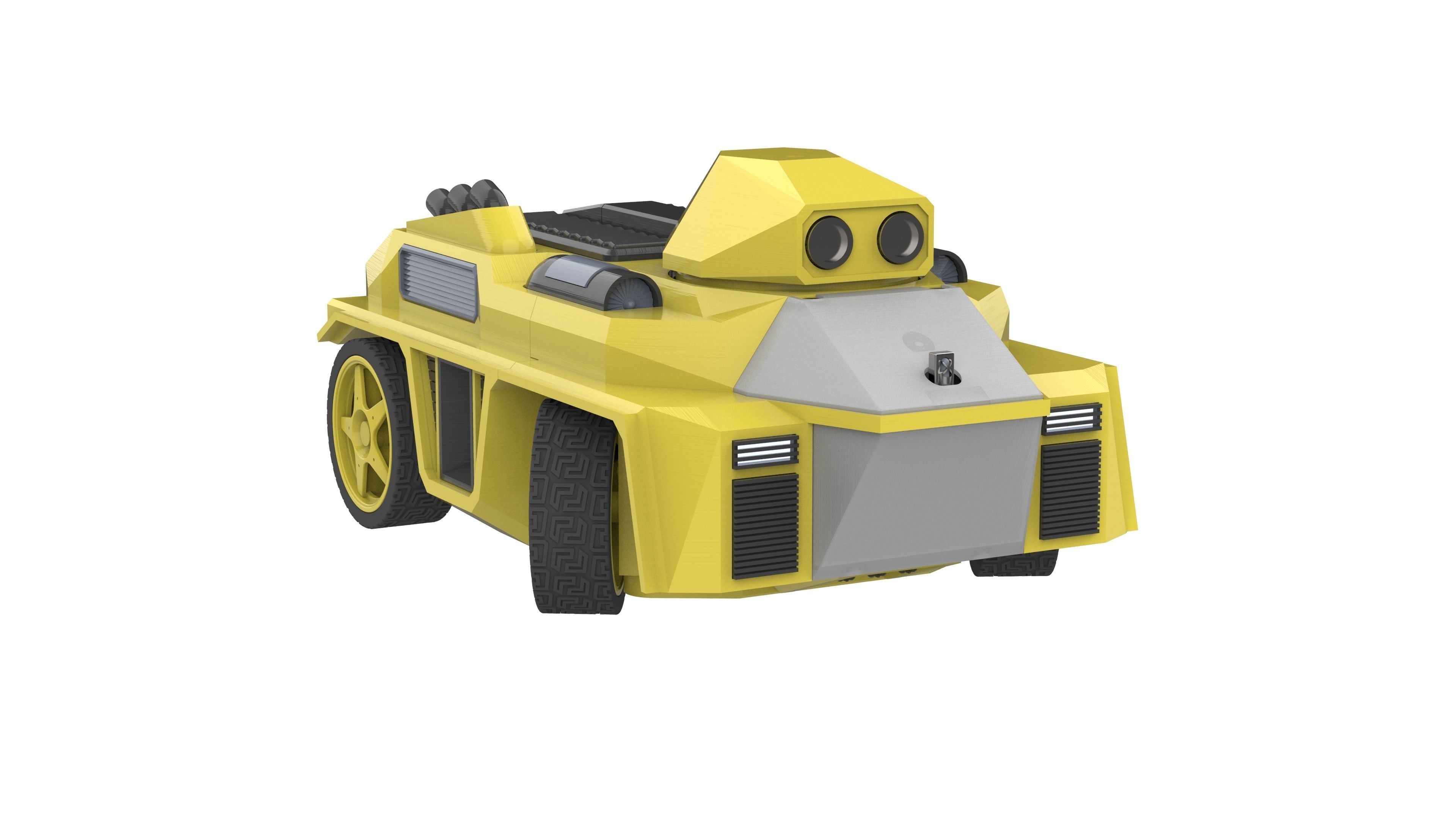 Pathfinder - Housing for RC Car - STL and CAD - Commercial Use 3D print model_2