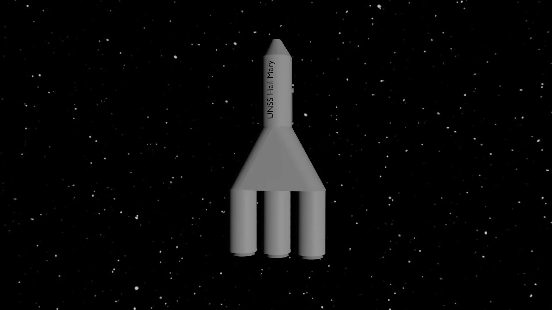 Hail Mary Space Ships Free 3D model_0