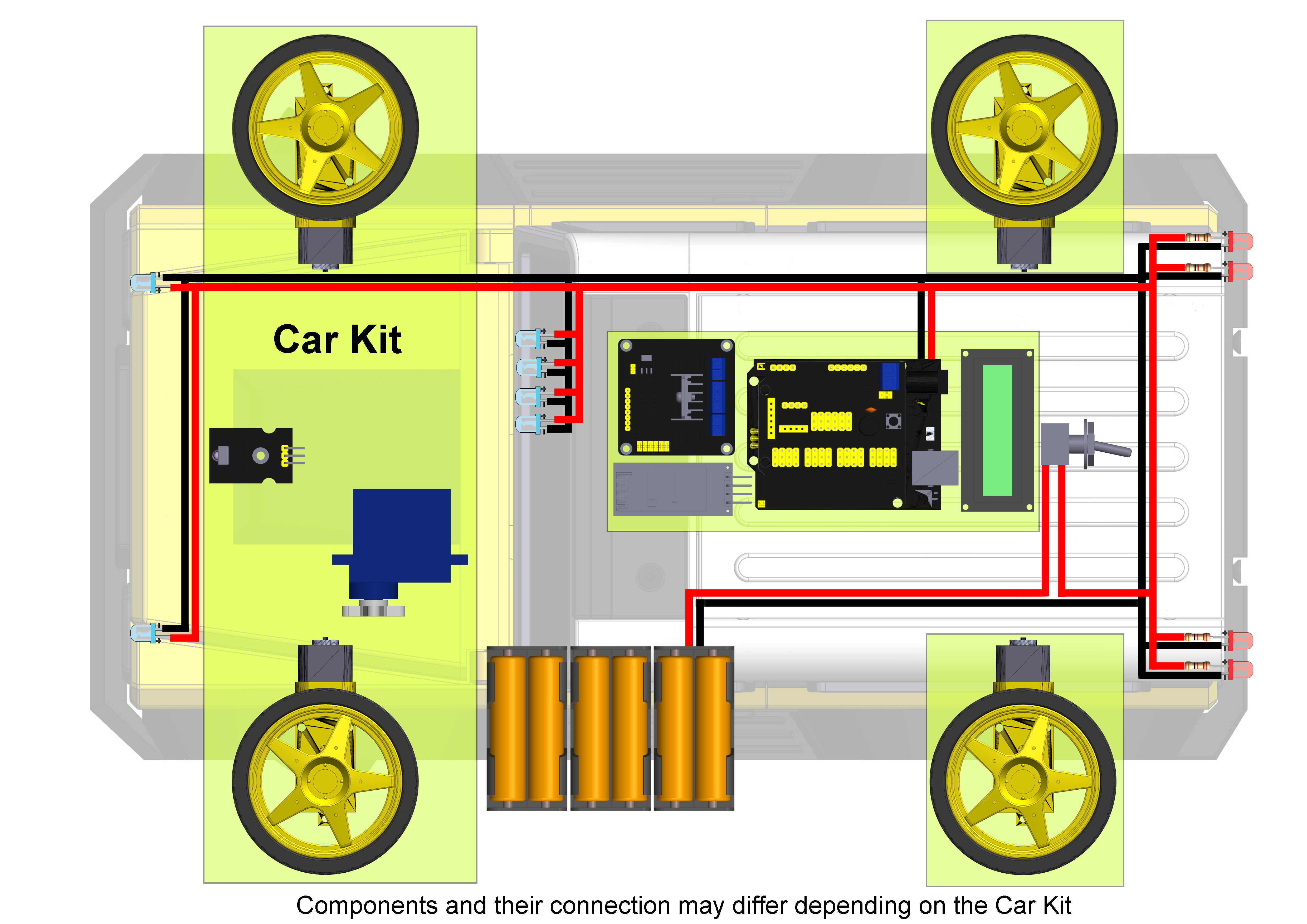 Jeep - Housing for RC Car  - STL CAD bundle - Personal Use 3D print model_3