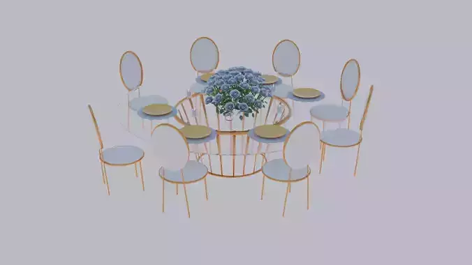 wedding  dinner table