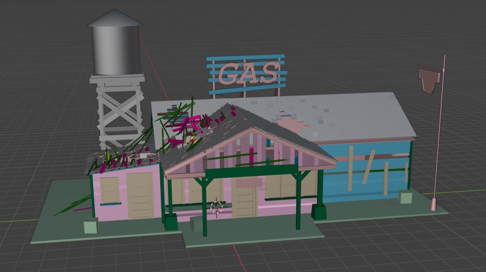 old gas station Texture_4