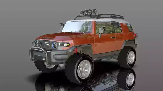 Toyota Fj New 3D Model 