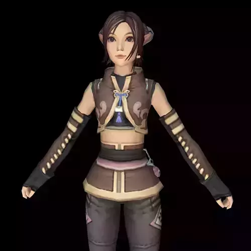 fantasy medieval girl