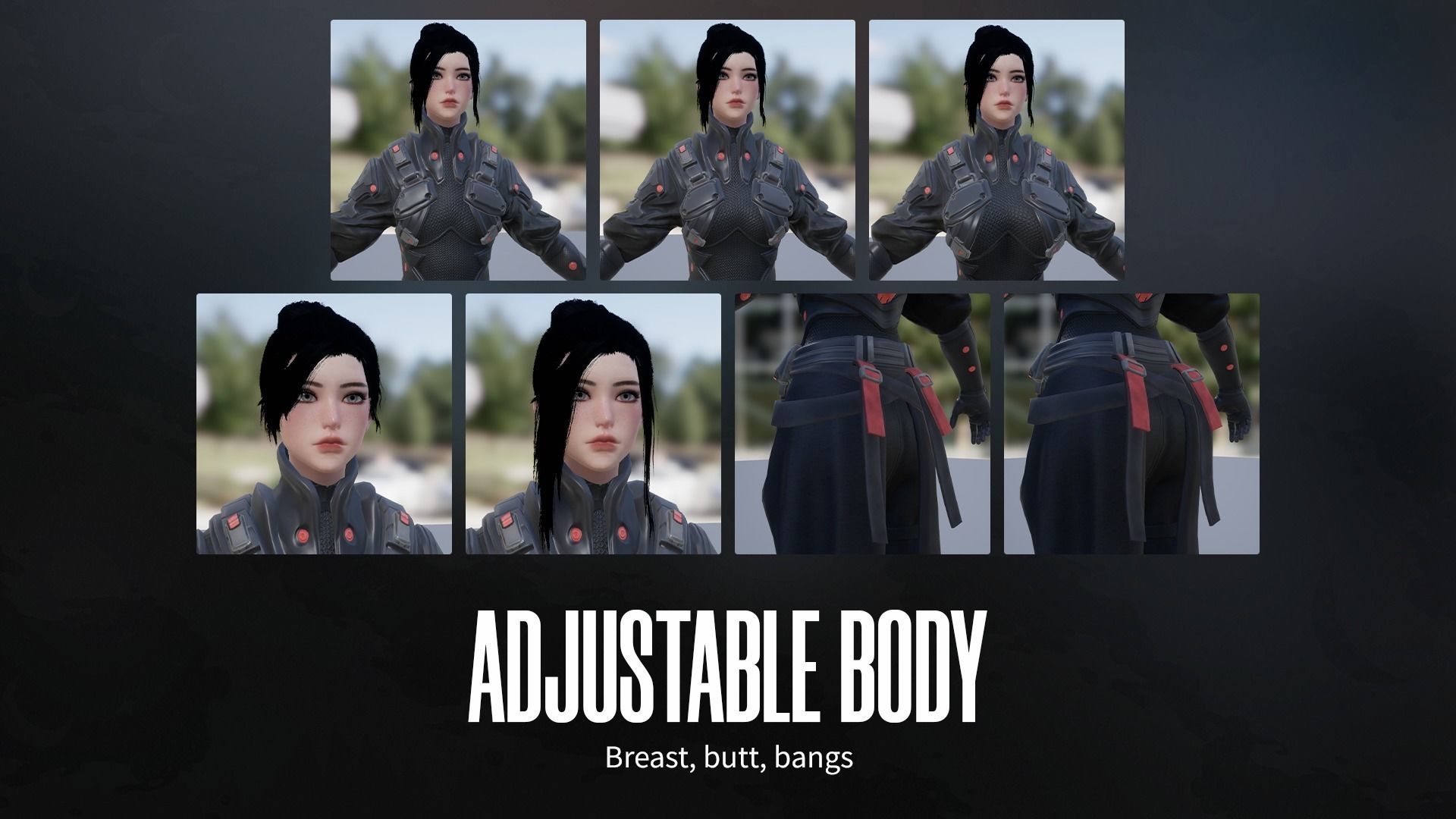 Stellar Rogue - Sci-Fi Characters - Game Ready Low-poly 3D model_13