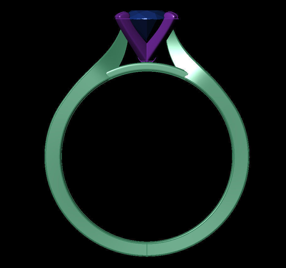 OVAL 0-75-CT Flat Profile Round Shank Width 3-00mm 3D print model_15