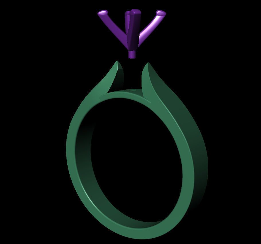 OVAL 0-75-CT Flat Profile Round Shank Width 3-00mm 3D print model_14