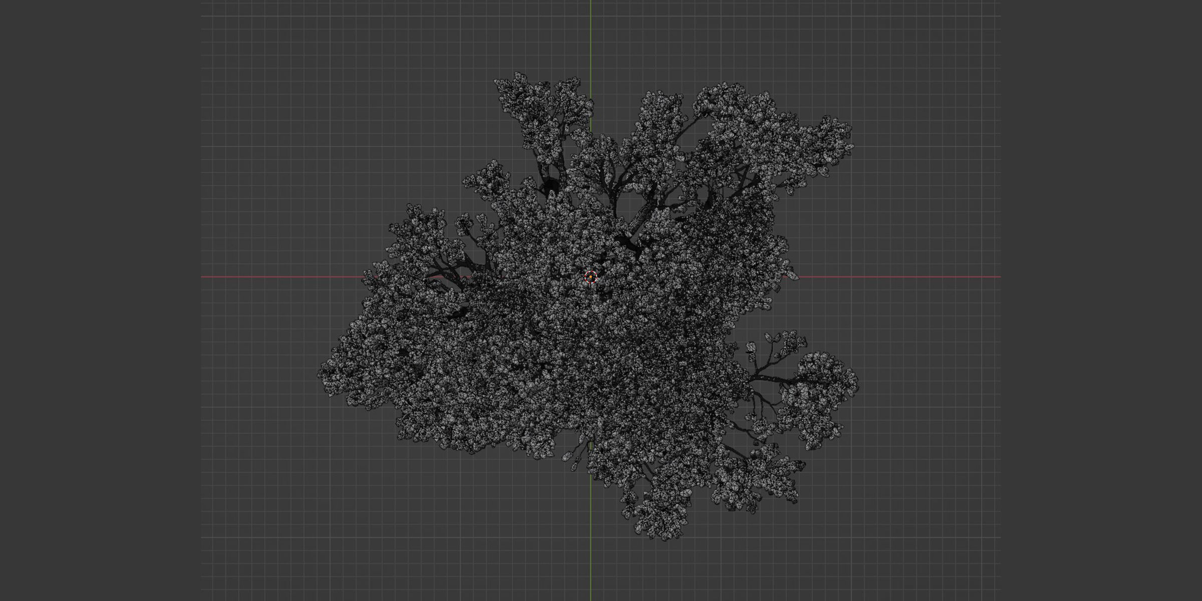 Tamarindus tree vol 207-Blender 3D model_6