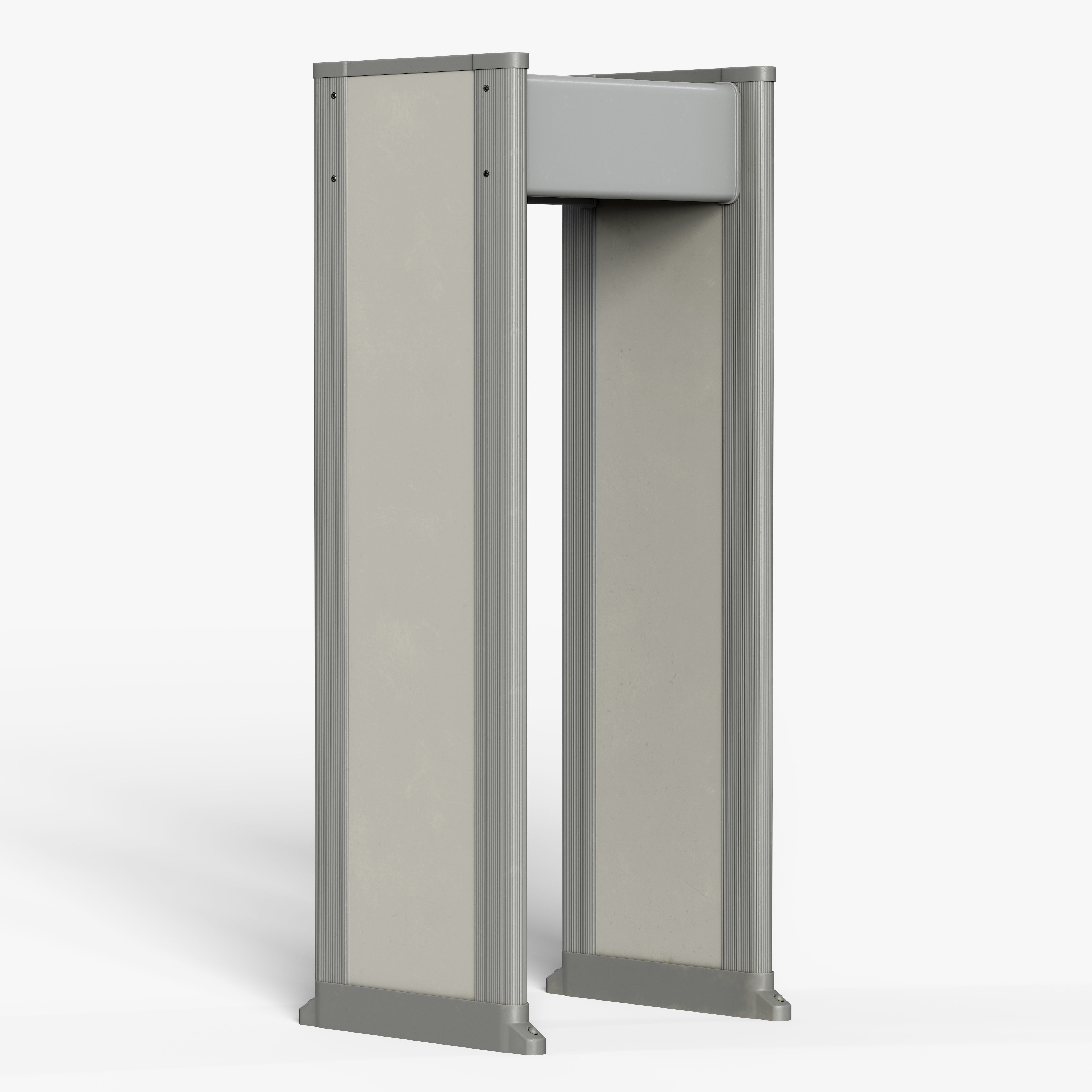 Metal Detector Walk Through Low-poly 3D model_5