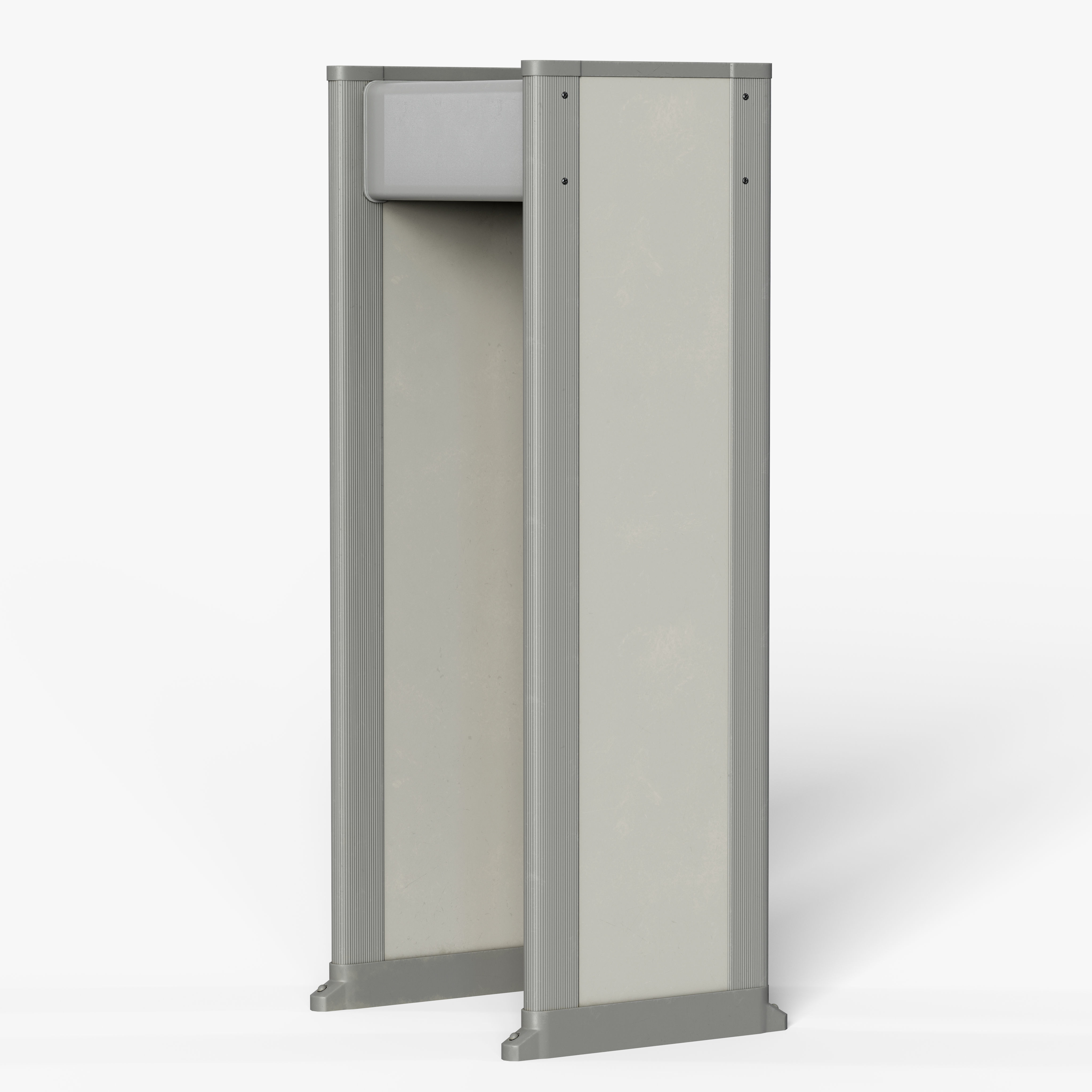 Metal Detector Walk Through Low-poly 3D model_7