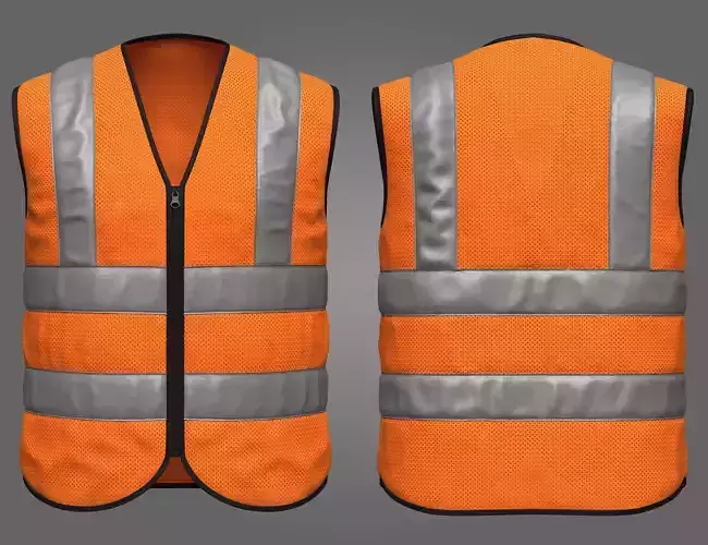 safety vests 3d Model 3D model