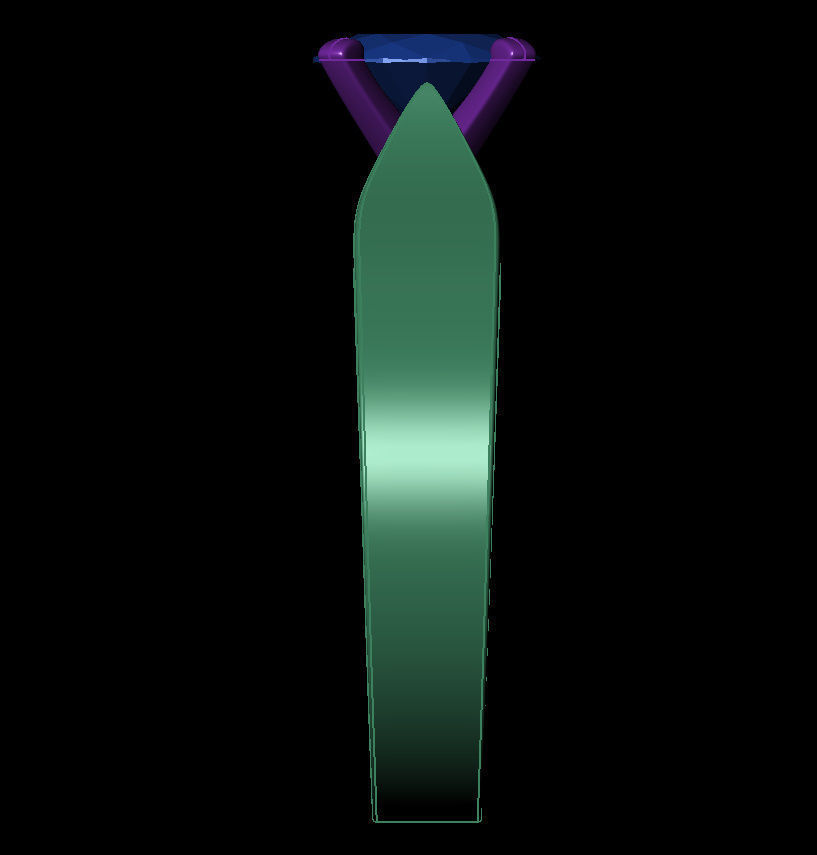 OVAL 0-75-CT Flat Profile Round Shank Width 3-40mm 3D print model_12