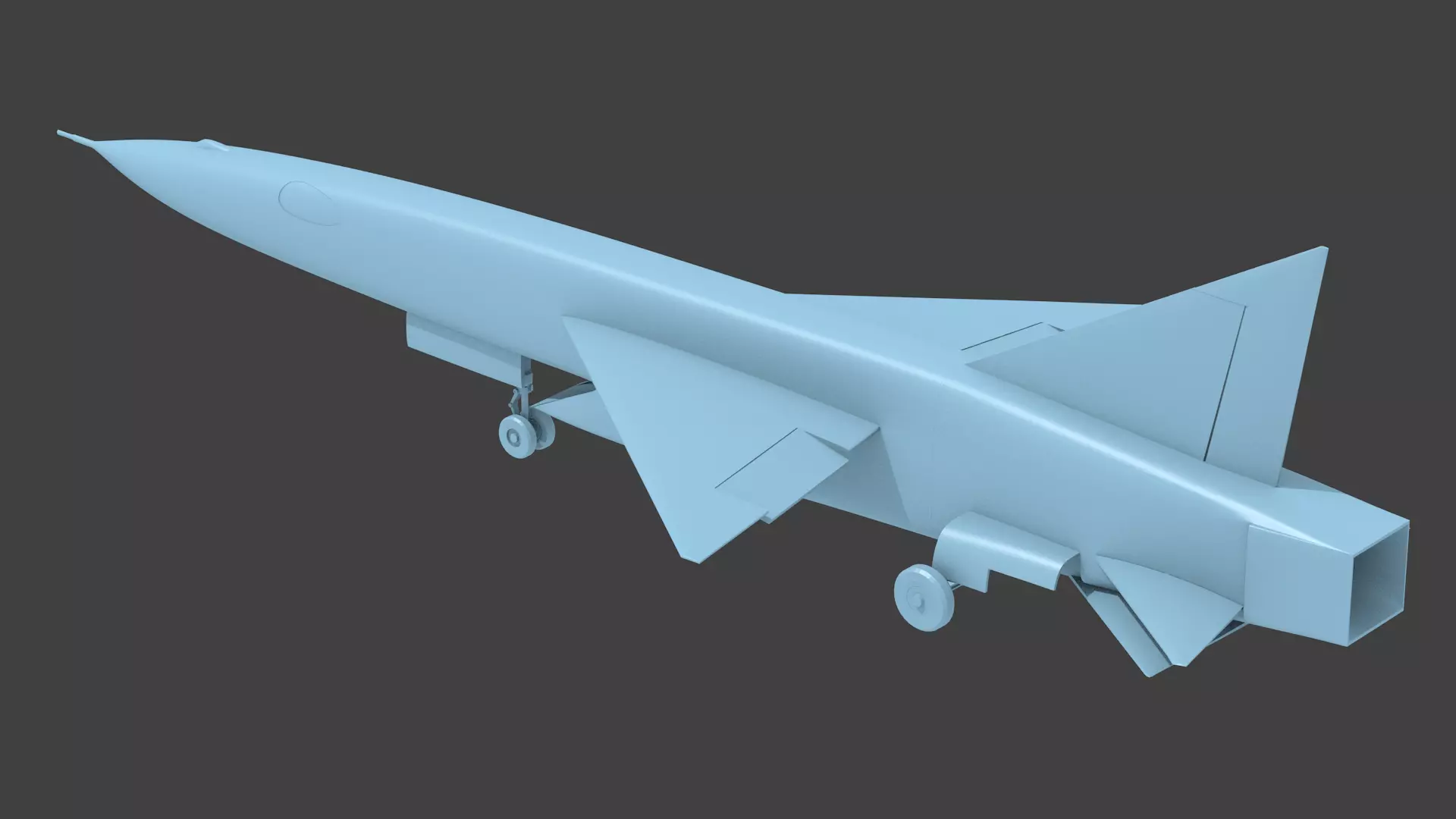 The Republic XF-103 3D print model_0