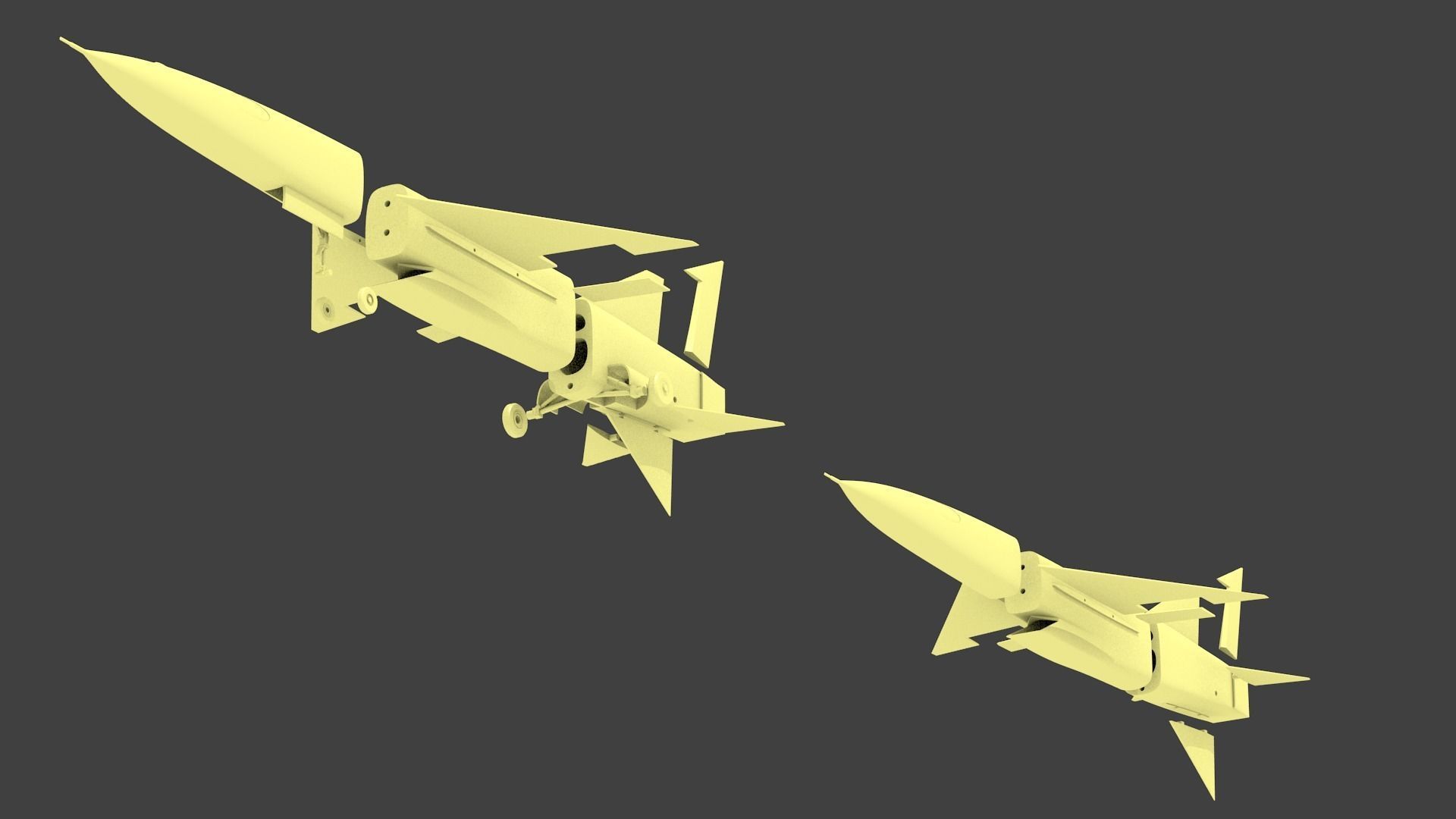 The Republic XF-103 3D print model_12