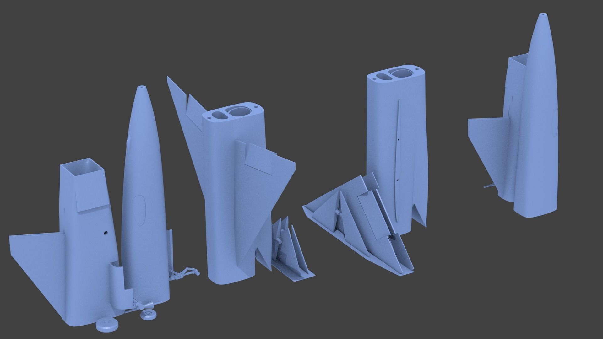 The Republic XF-103 3D print model_9