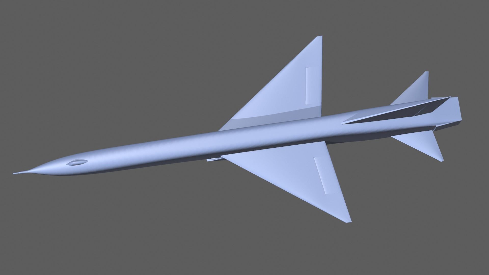 The Republic XF-103 3D print model_8