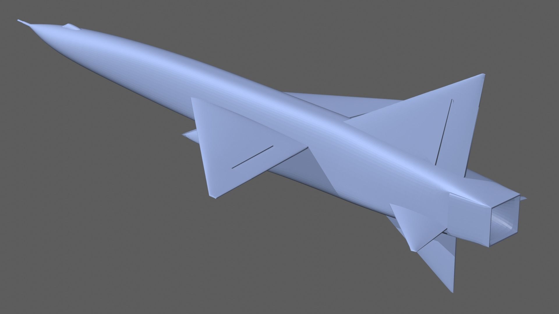 The Republic XF-103 3D print model_7