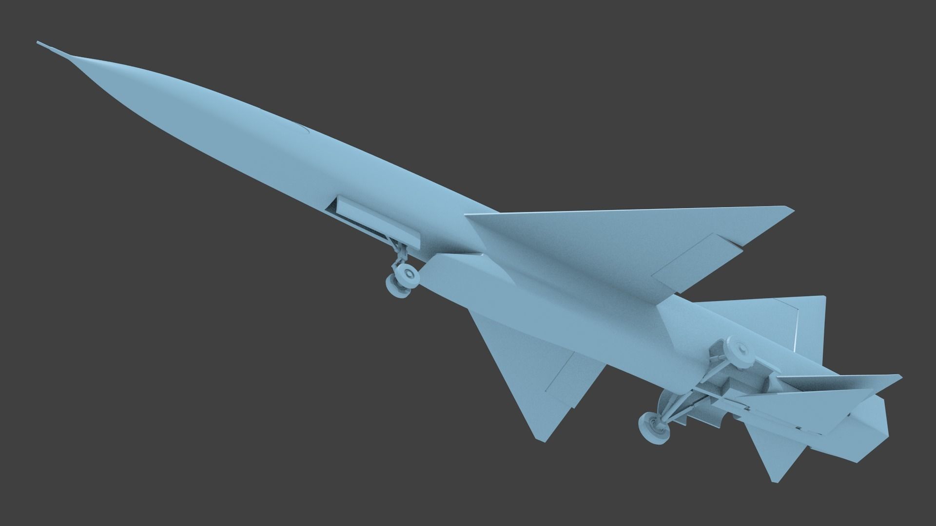 The Republic XF-103 3D print model_1
